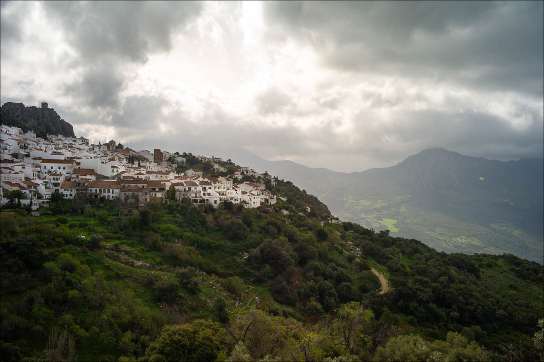 The Andalucian mountain village of Gaucin, Spain, in 2018.