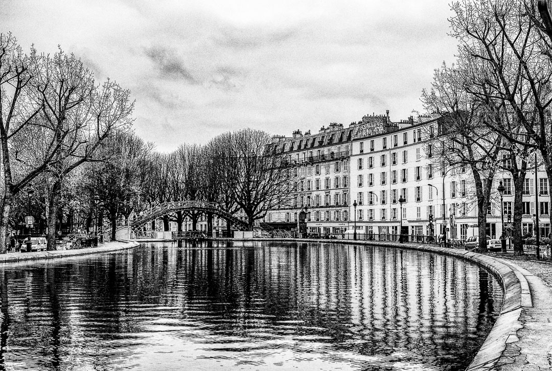 Canal Saint Martin, Paris, France, 2011