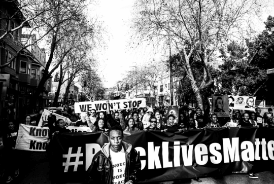 Black Lives Matter march, Oakland, California, 2014